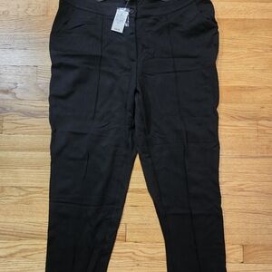 Ashley Stewart Black Ankle Pants